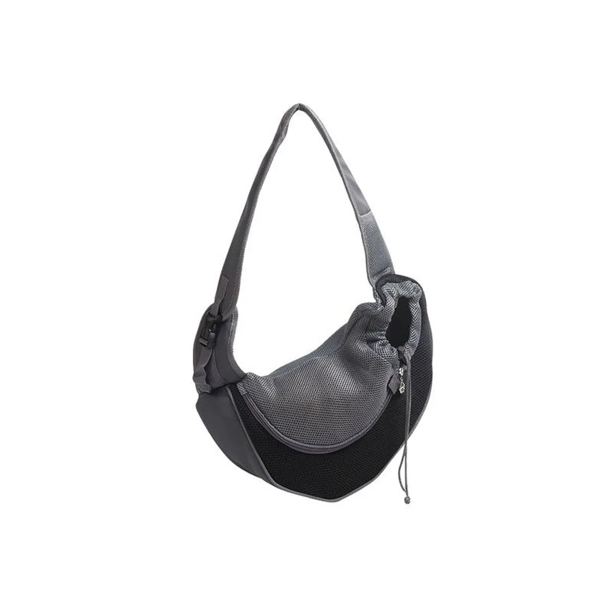 QUE PATAS PET SHOP - Morral Portable para Mascotas Negro