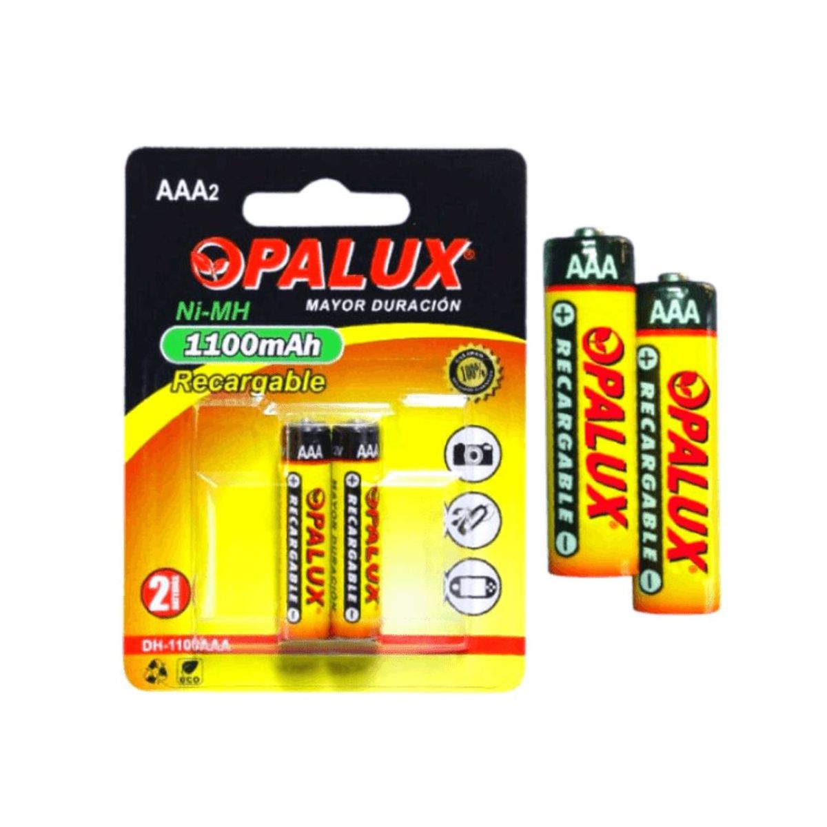 GENERICO - Pilas Recargables Aa Opalux 1.2 V 2700 Mah