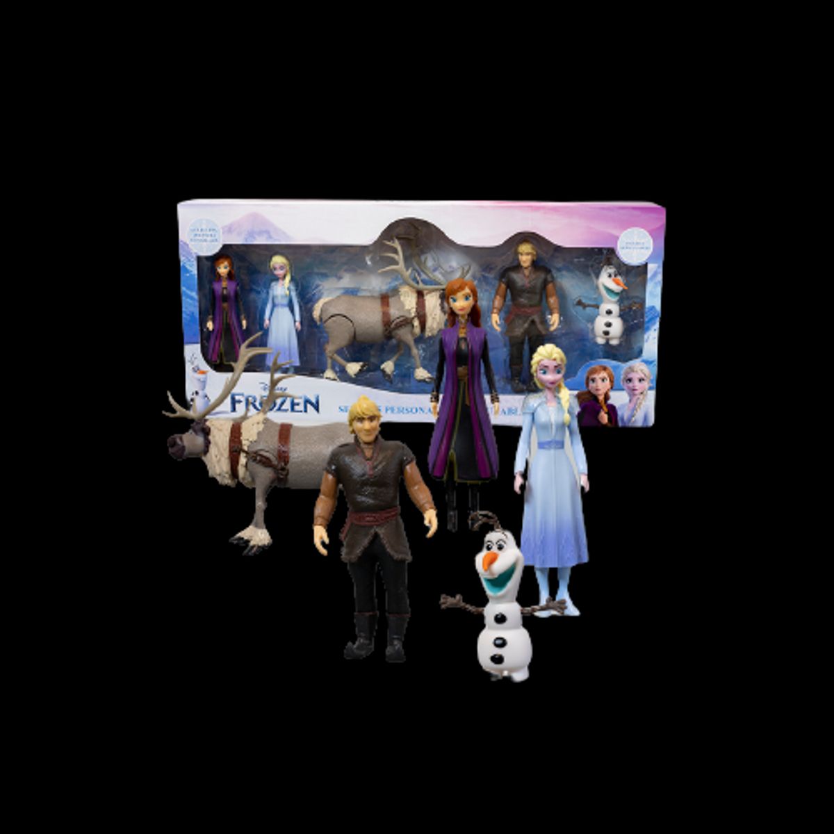 FROZEN - SET DE FIGURAS ARTICULABLES Y COLECCIONABLES DE FROZEN II