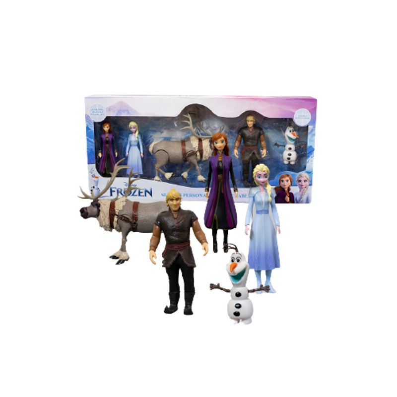 FROZEN - SET DE FIGURAS ARTICULABLES Y COLECCIONABLES DE FROZEN II