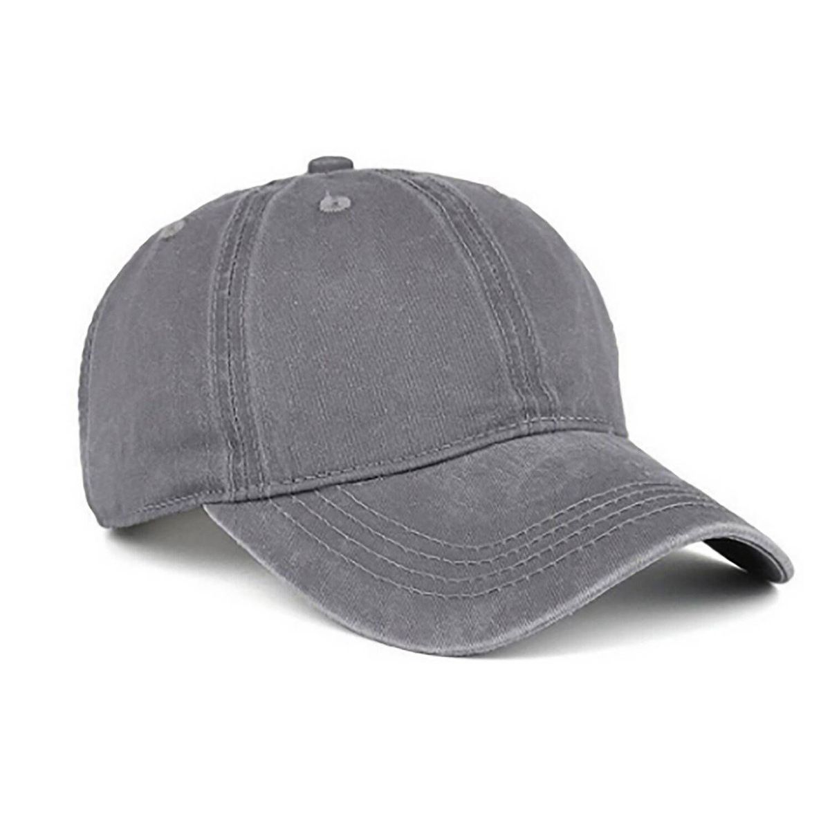 TODO GORROS PERU - Gorra vintage unisex gris claro - TODO GORROS PERU
