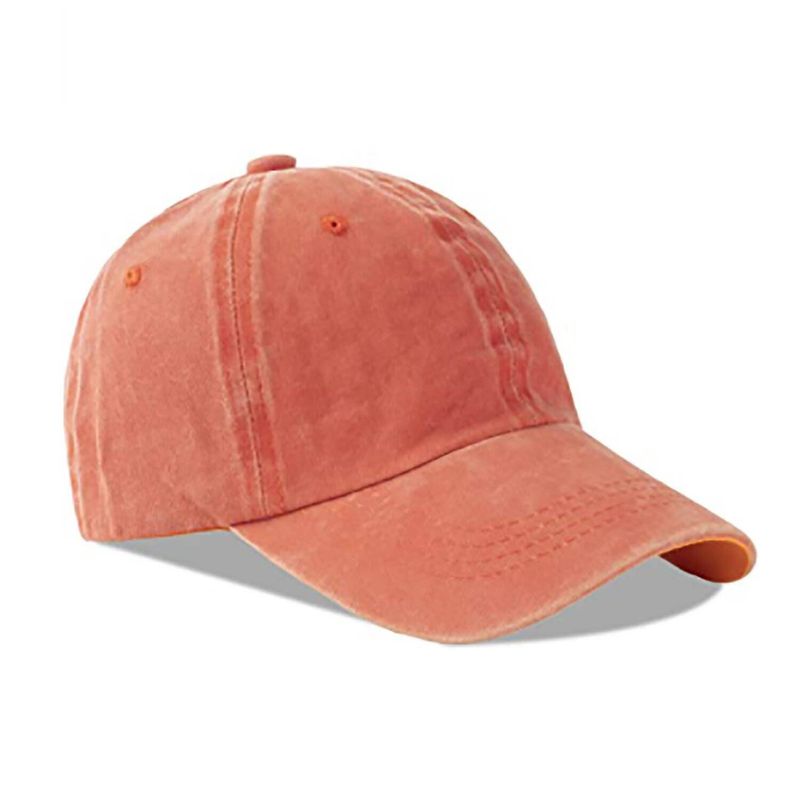 TODO GORROS PERU - Gorra unisex vintage naranja - TODO GORROS PERU
