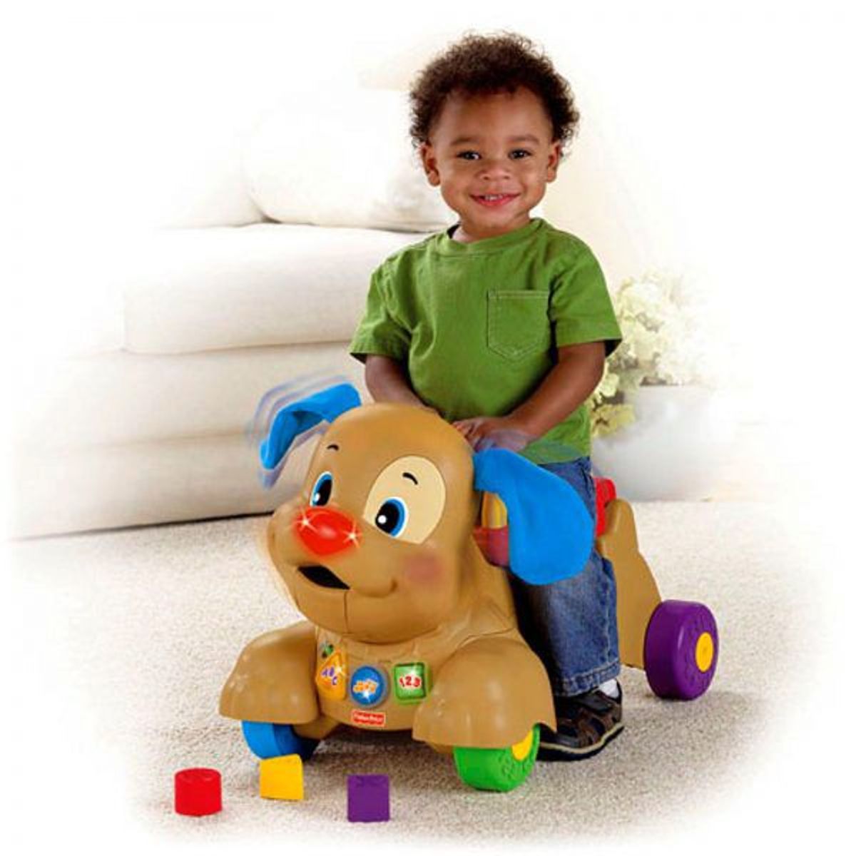 FISHER PRICE - Andadera Para Bebés Fisher-Price Perrito Camina Conmigo