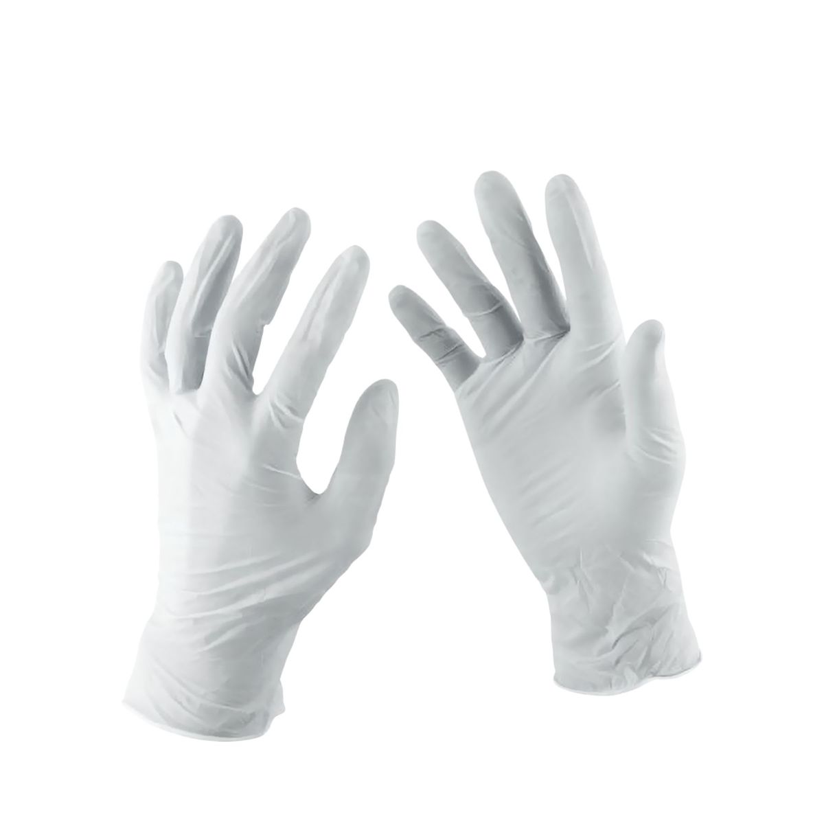 GENERICO - CAJA DE GUANTES DE LATEX X100 UNIDADES BLANCO TALLA L