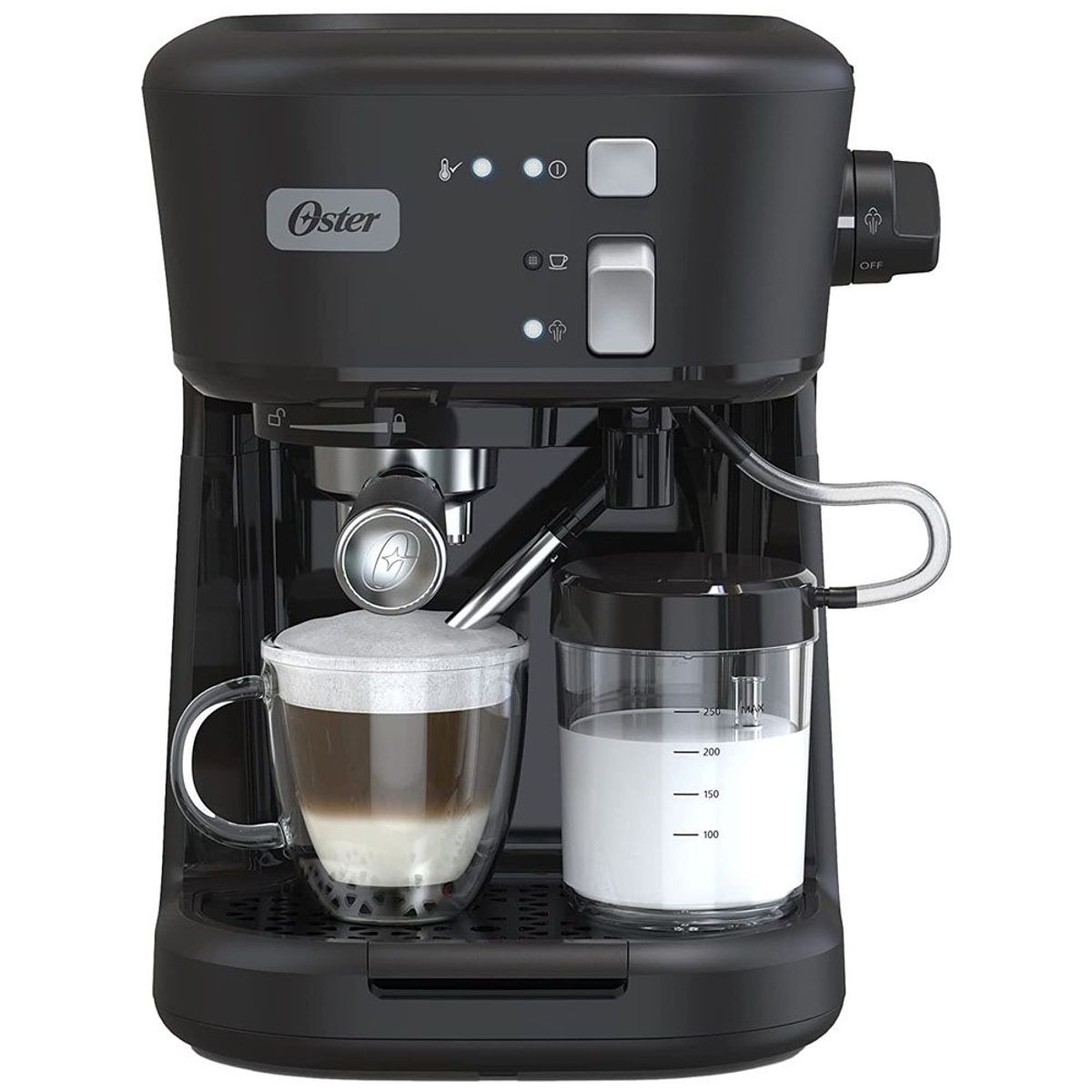 OSTER - Cafetera Espresso y Capuccino Oster BVSTEM5501B Negro
