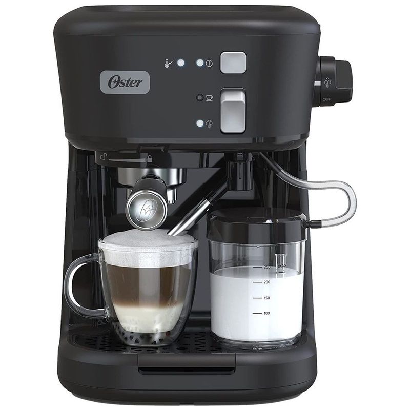 OSTER - Cafetera Espresso y Capuccino Oster BVSTEM5501B Negro