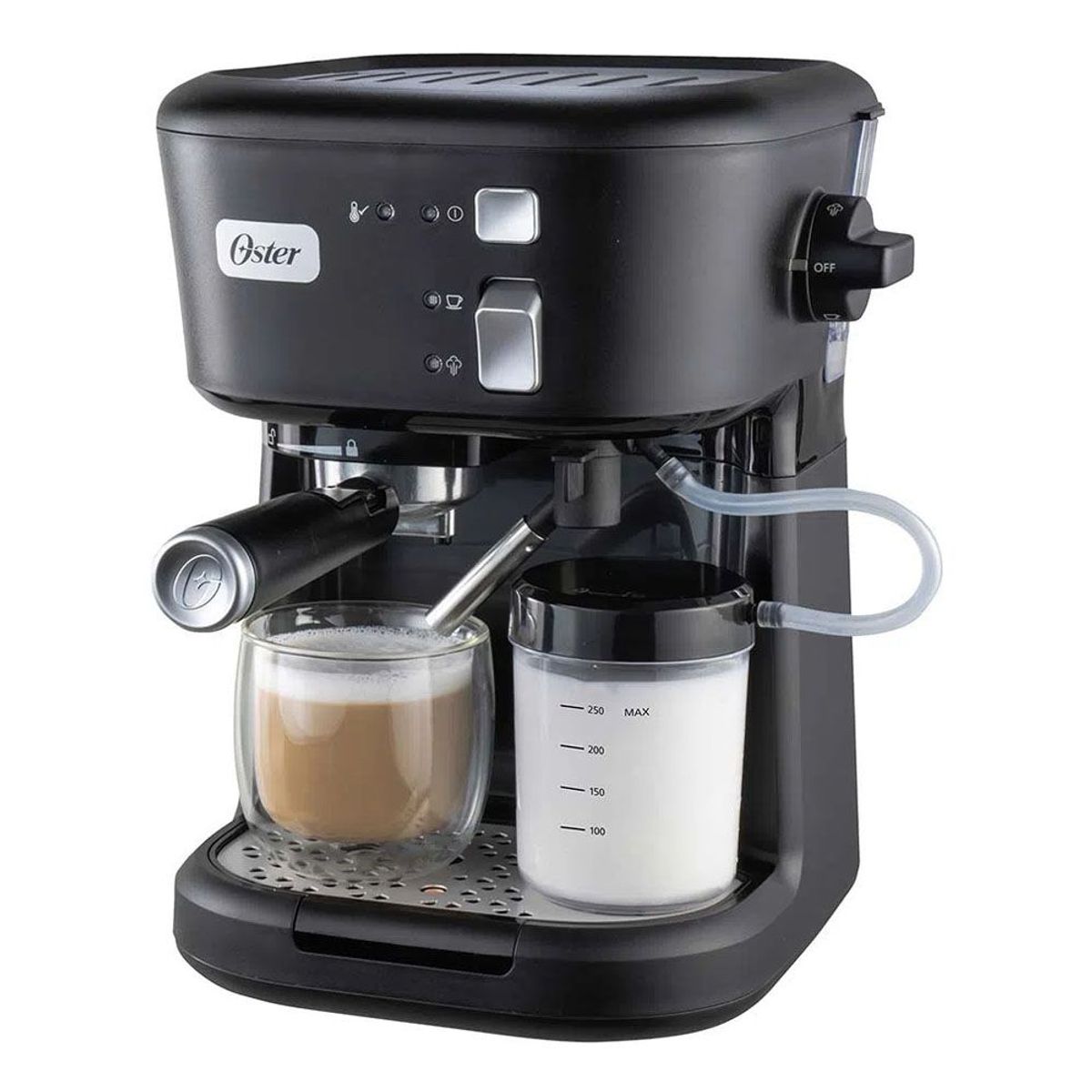 OSTER - Cafetera Espresso y Capuccino Oster BVSTEM5501B Negro