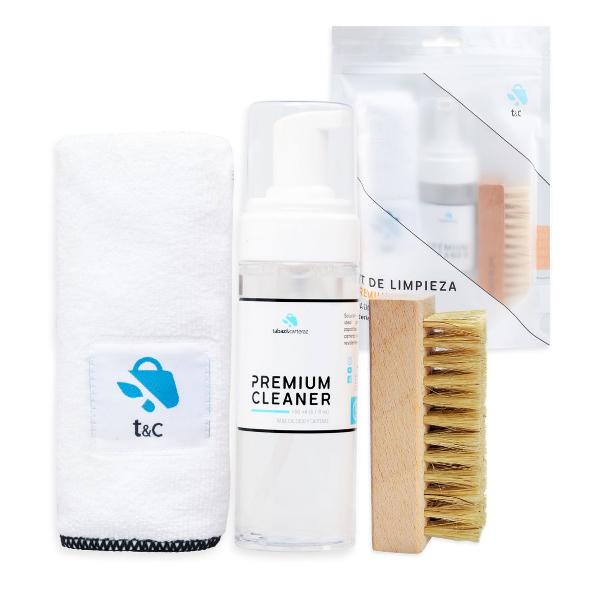 TABAZ&CARTERAZ - Kit de Limpieza Premium para zapatillas