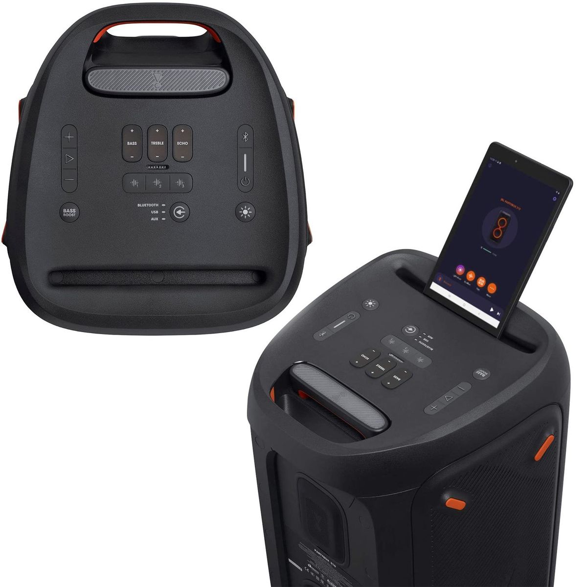 JBL - JBL Partybox 310 Parlante Bluetooth 240W Portatil IPX4 recargable