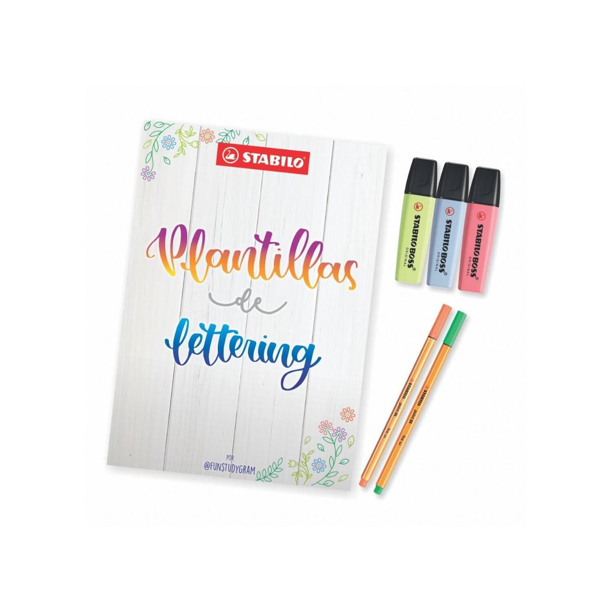 STABILO - Plantillas de Lettering