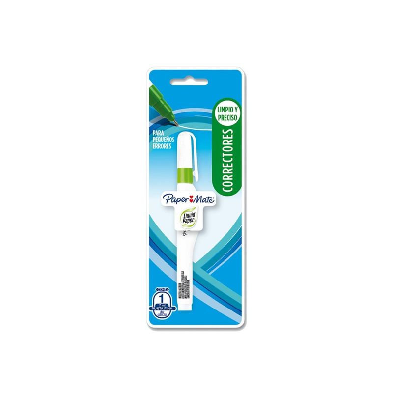 PAPER MATE - Lápiz Corrector Liquid Paper 7ml
