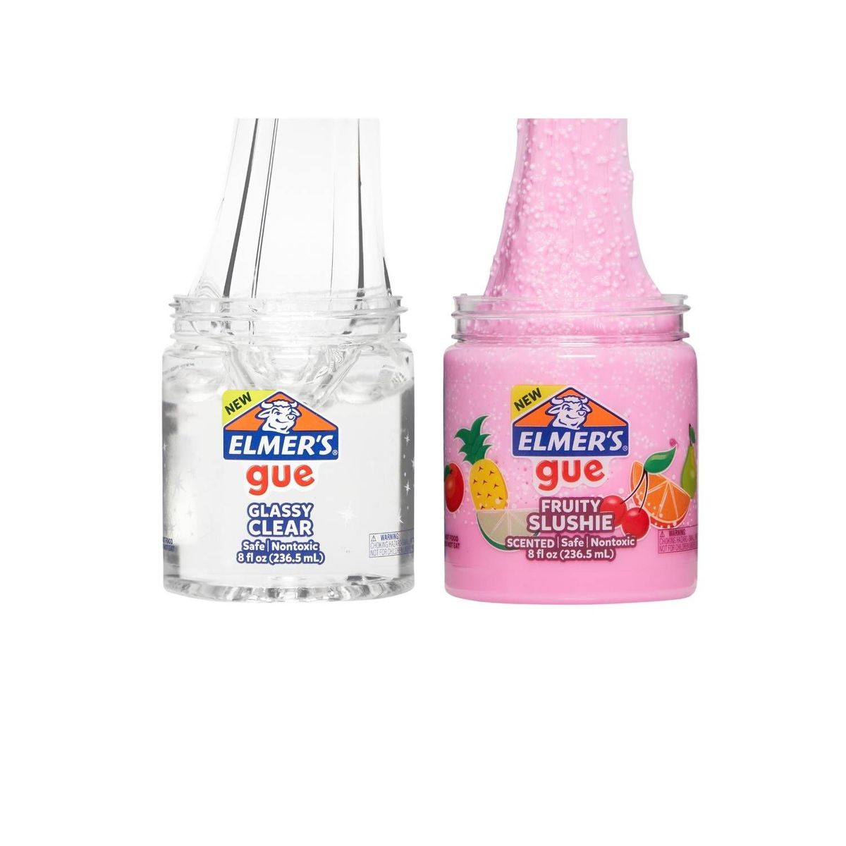 ELMERS - Pack Slime Gue Transparente  Frutal Crunch