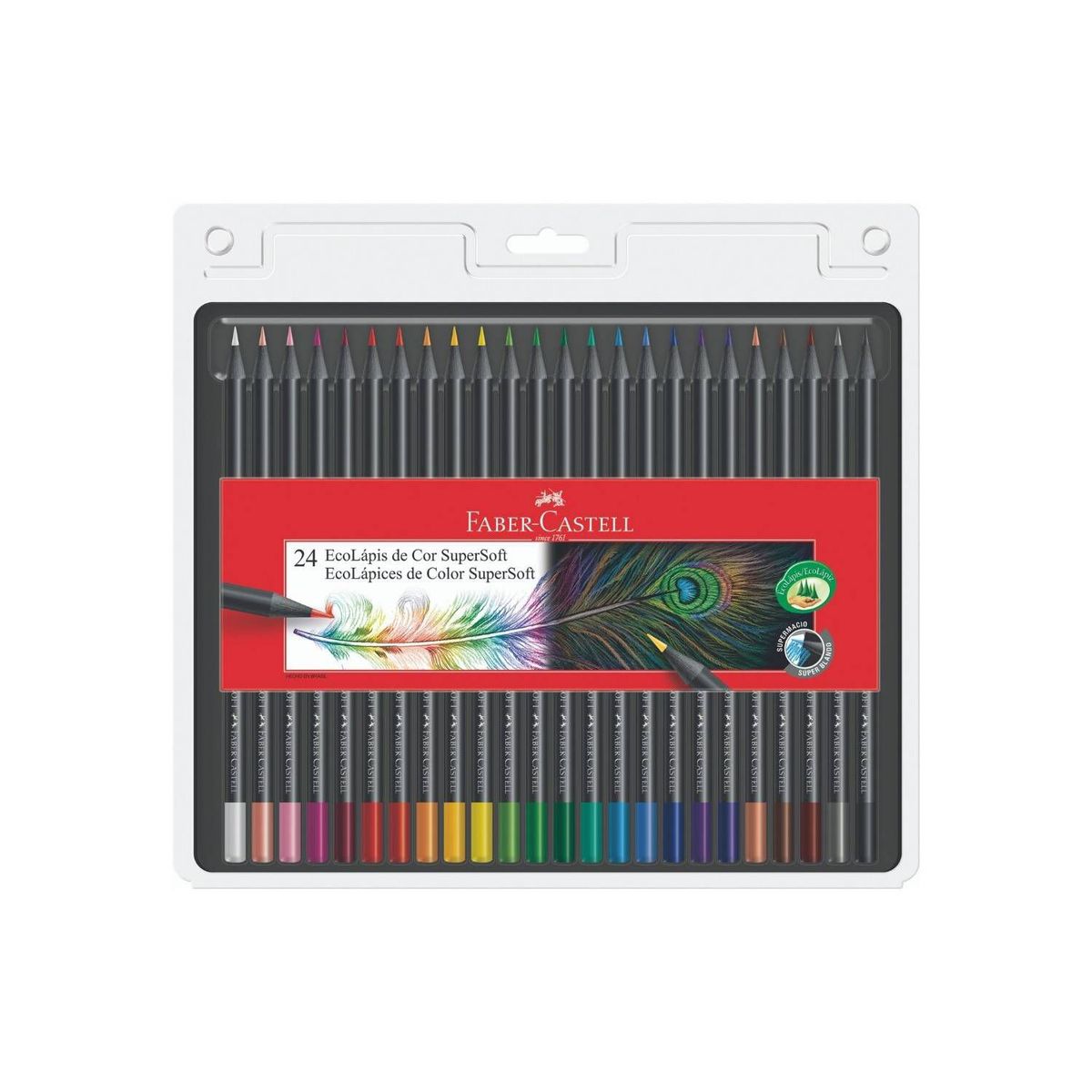 FABER-CASTELL - Colores SuperSoft x24