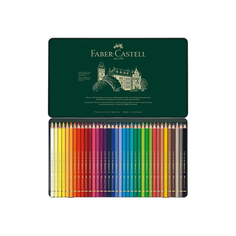 FABER-CASTELL - Colores Polychromos x 36