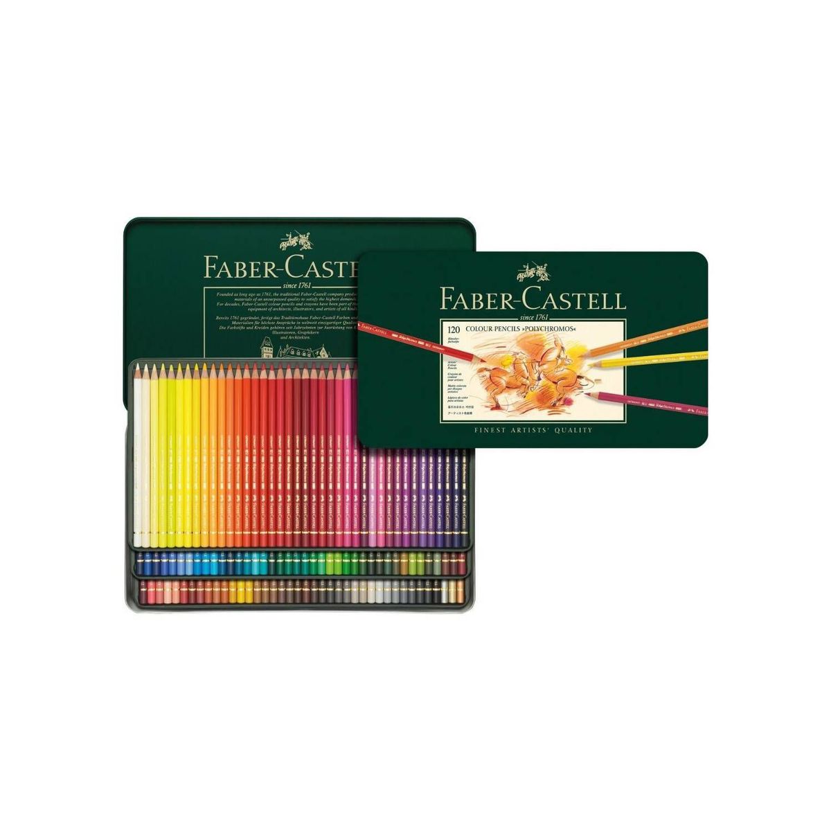 FABER-CASTELL - Colores Polychromos x 120