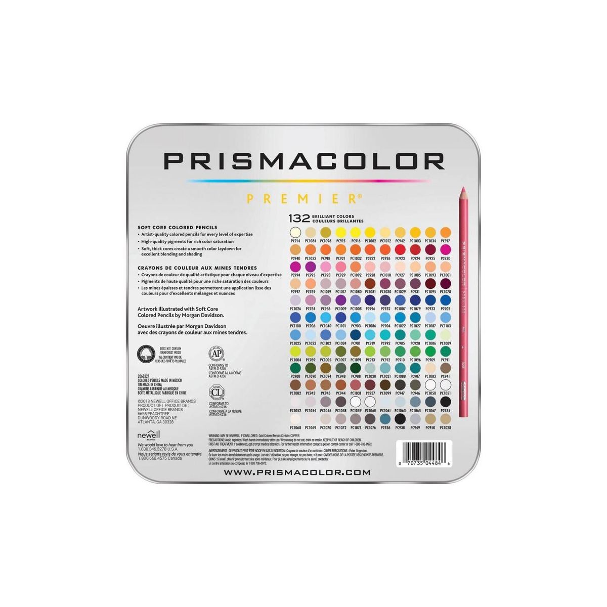 PRISMACOLOR - Premier x 132 Lápices de Colores Profesionales