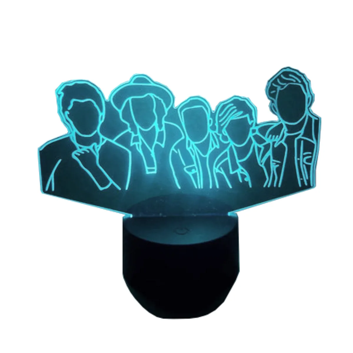 MEGAOFFICE - LAMPARA LED 3D ONE FOUR