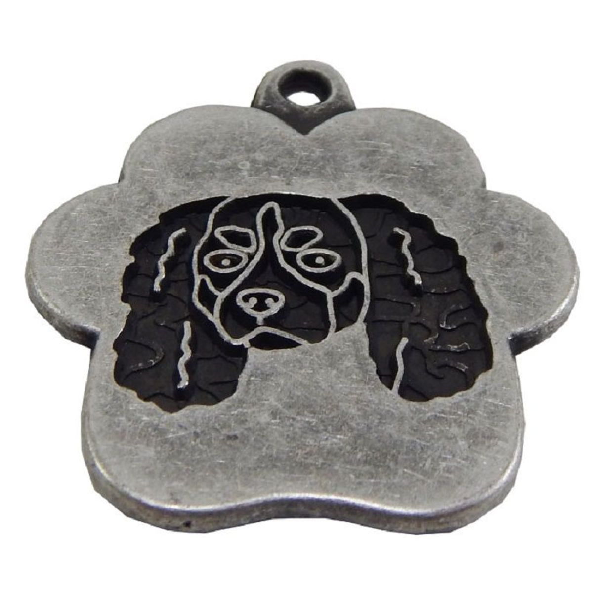 CAT OH - Placa de identificación para perros - Cavalier vintage