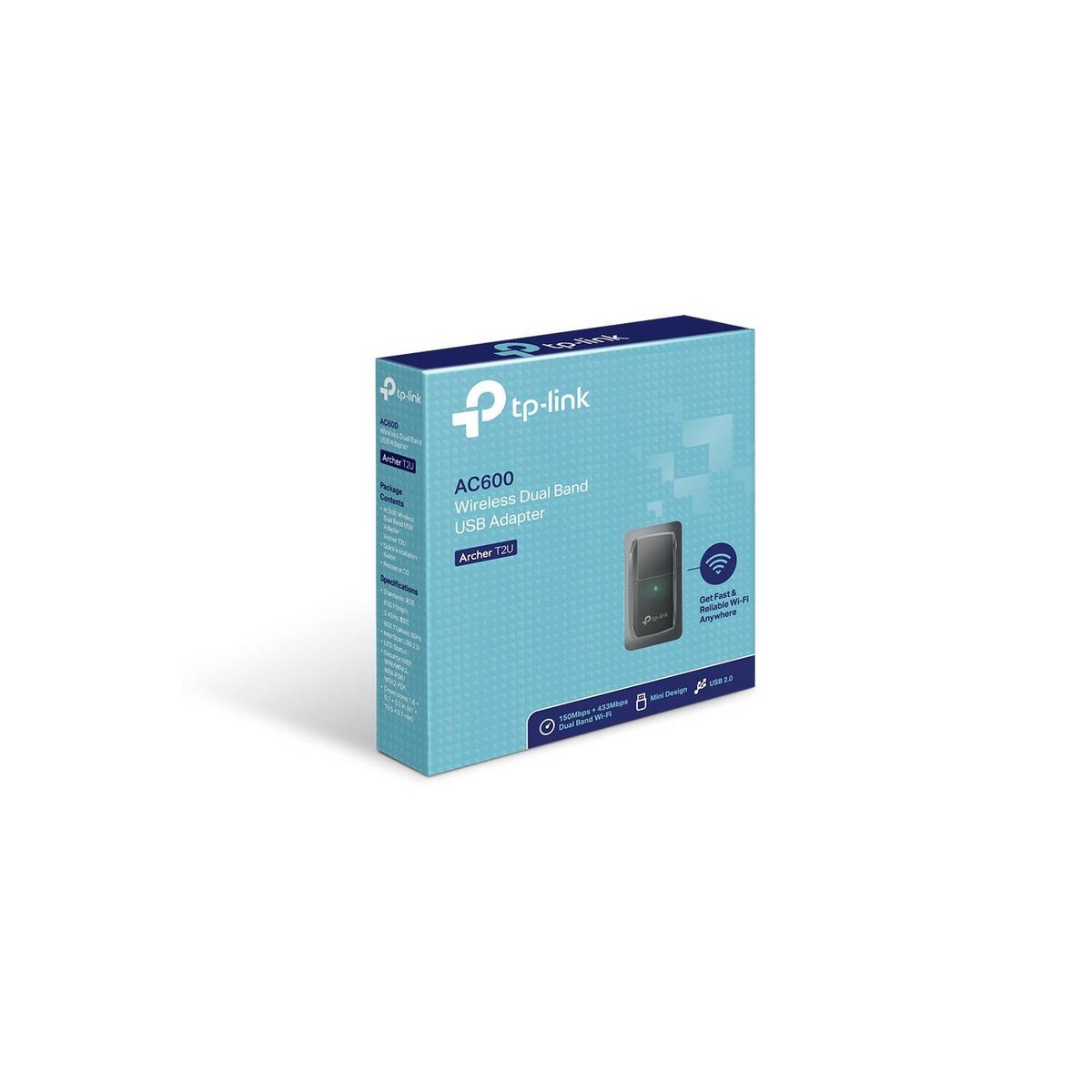 TP LINK - ADAPTADOR INALÁMBRICO TP-LINK AC600 150 MBPS