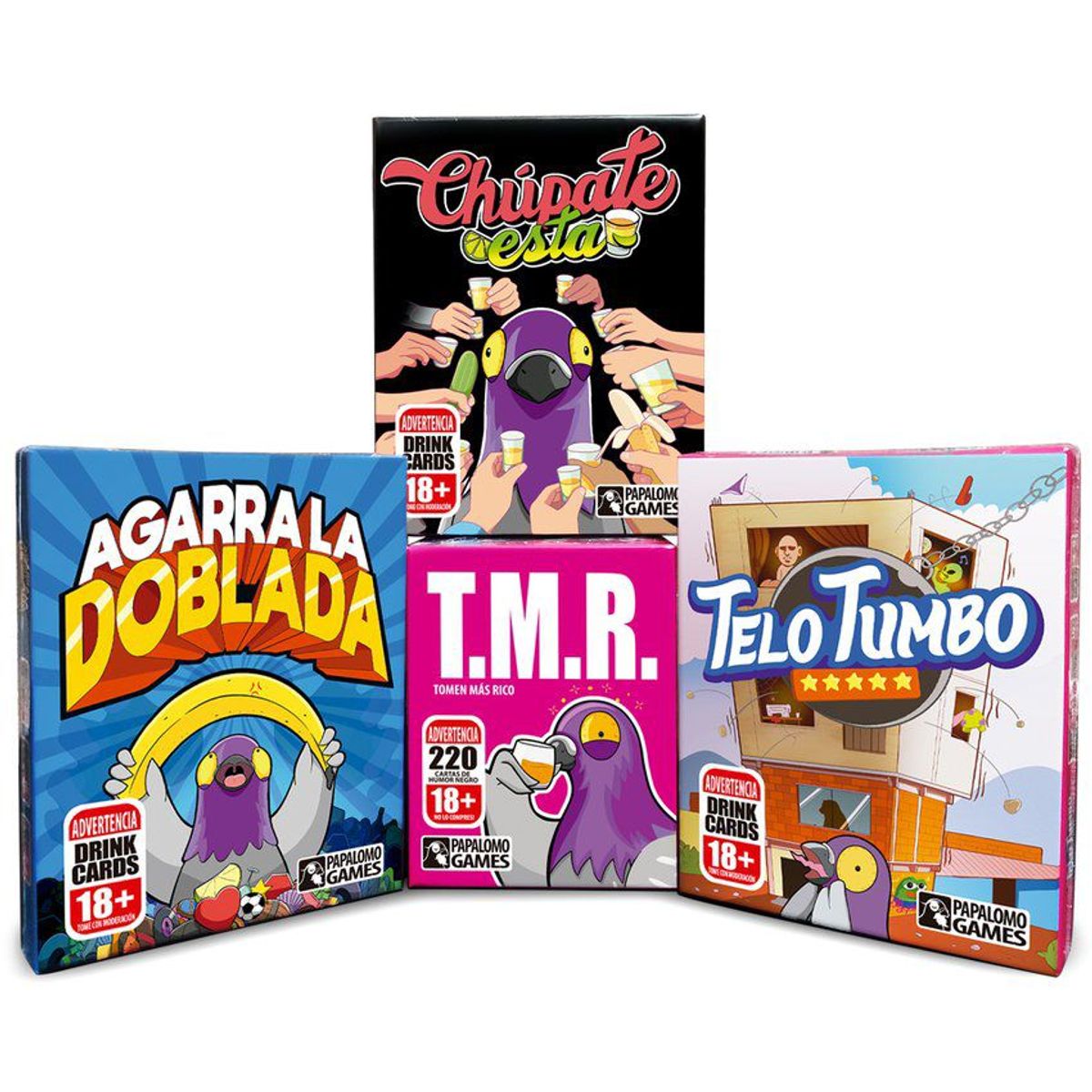 PAPALOMO GAMES - Mega Pack TMR Tomen Mas Rico - Chupate esta - Agarra la dopada - Telo Tumbo