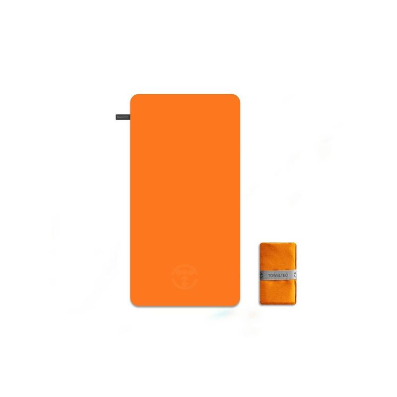 TOWELTEC - TOALLA DE MICROFIBRA SMALL NARANJA 40X80CM