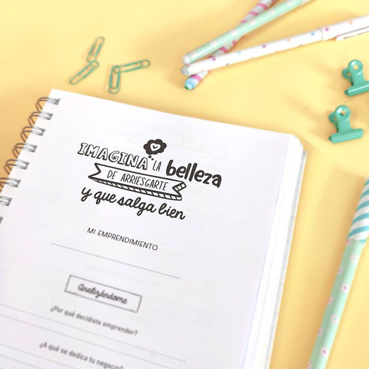 GENERICO - Libreta de pedidos emprendedor BLANCO