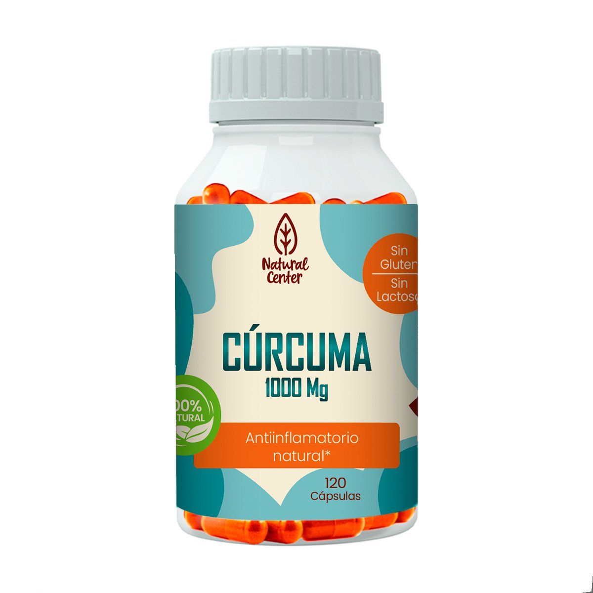 GENERICO - Cúrcuma 1000mg - 120 cápsulas NC