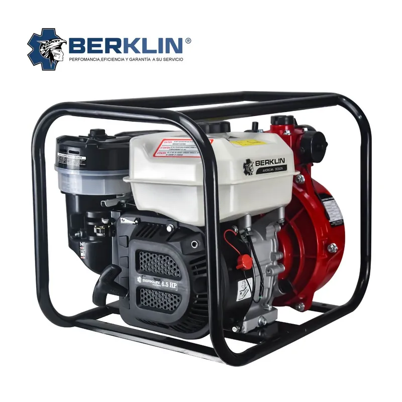 BERKLIN - MOTOBOMBA DE ALTA PRESION DE 6.5 HP