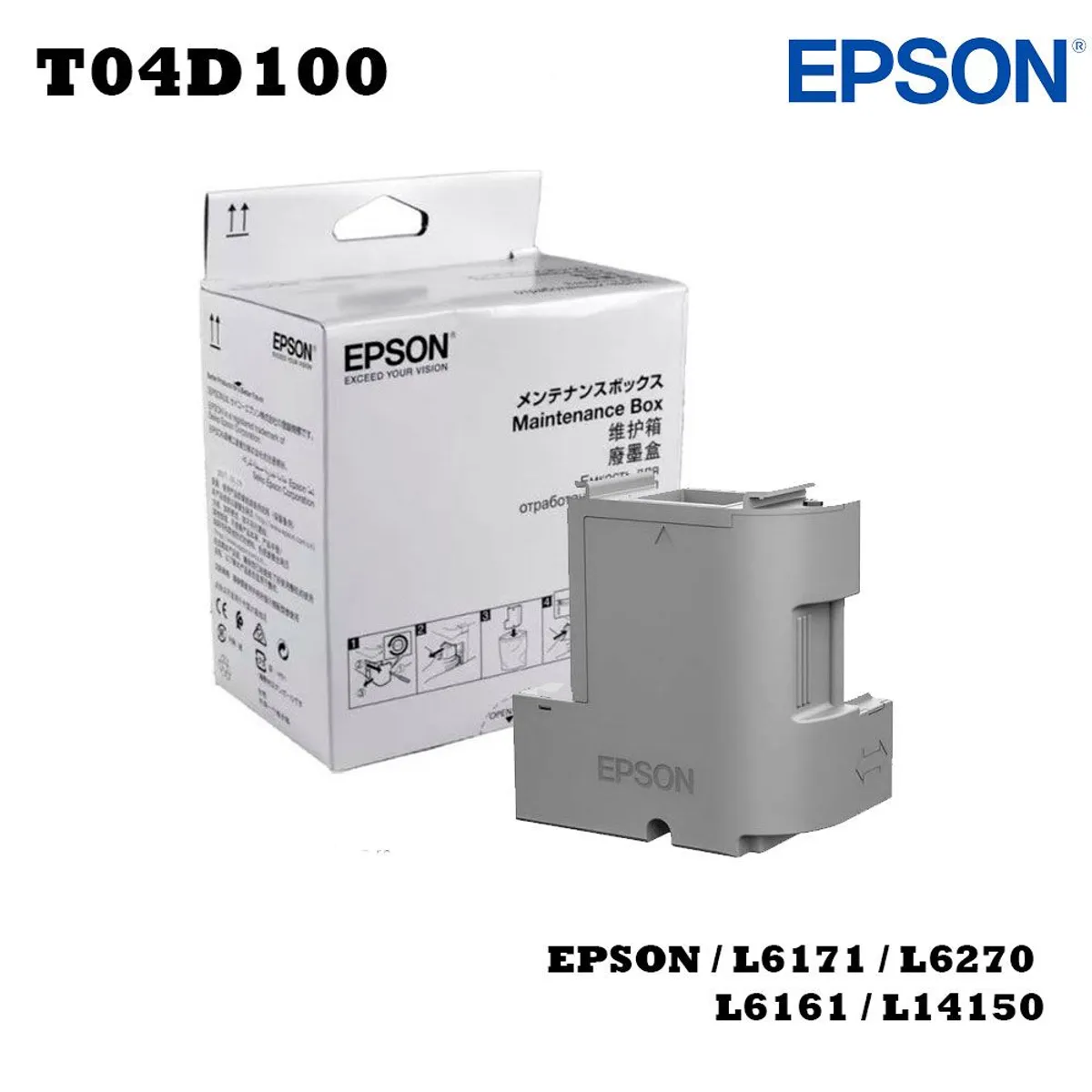 EPSON - Caja Mantenimiento L6171 L6191 L6161 L14150 epson T04D1 T04D100