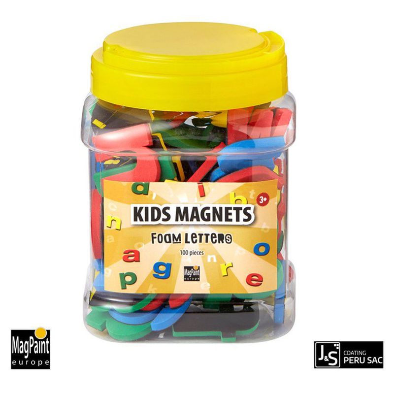 MAGPAINT - Imanes magnet letters- 100 piezas- magpaint
