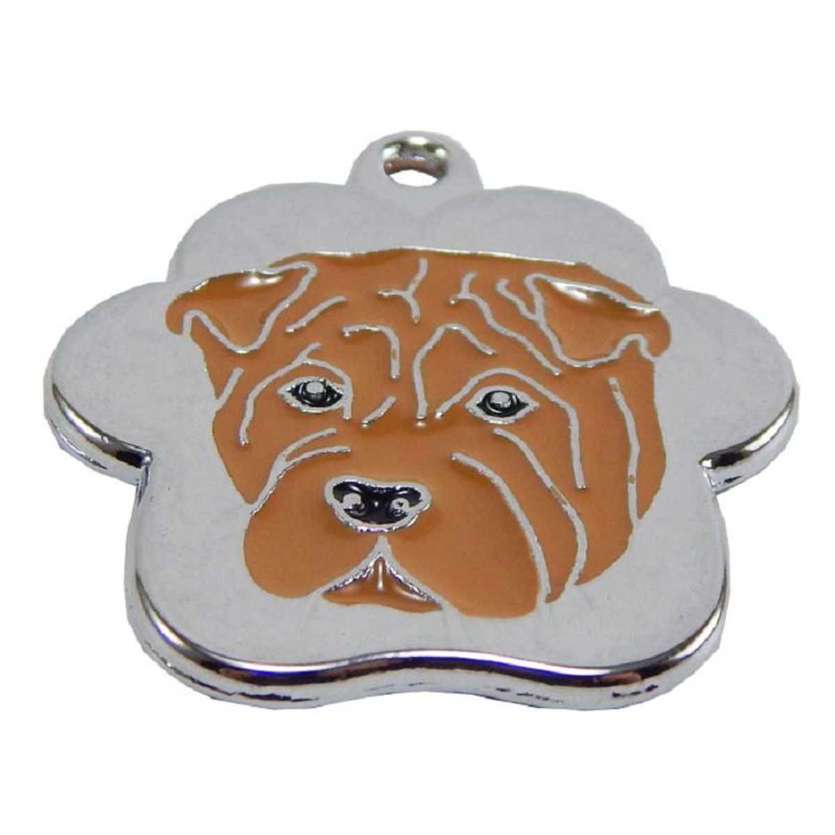 CAT OH - Placa de identificación para perros - Sharpei rainbow