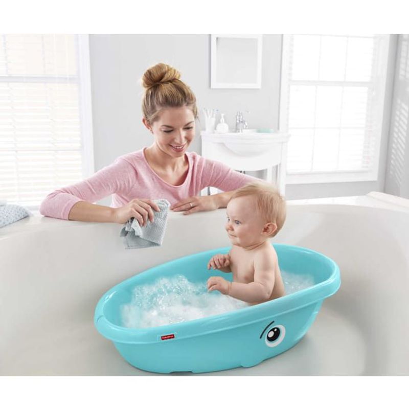 FISHER PRICE - Fisher-Price  - Baby Bañera Ballena Hora del Baño