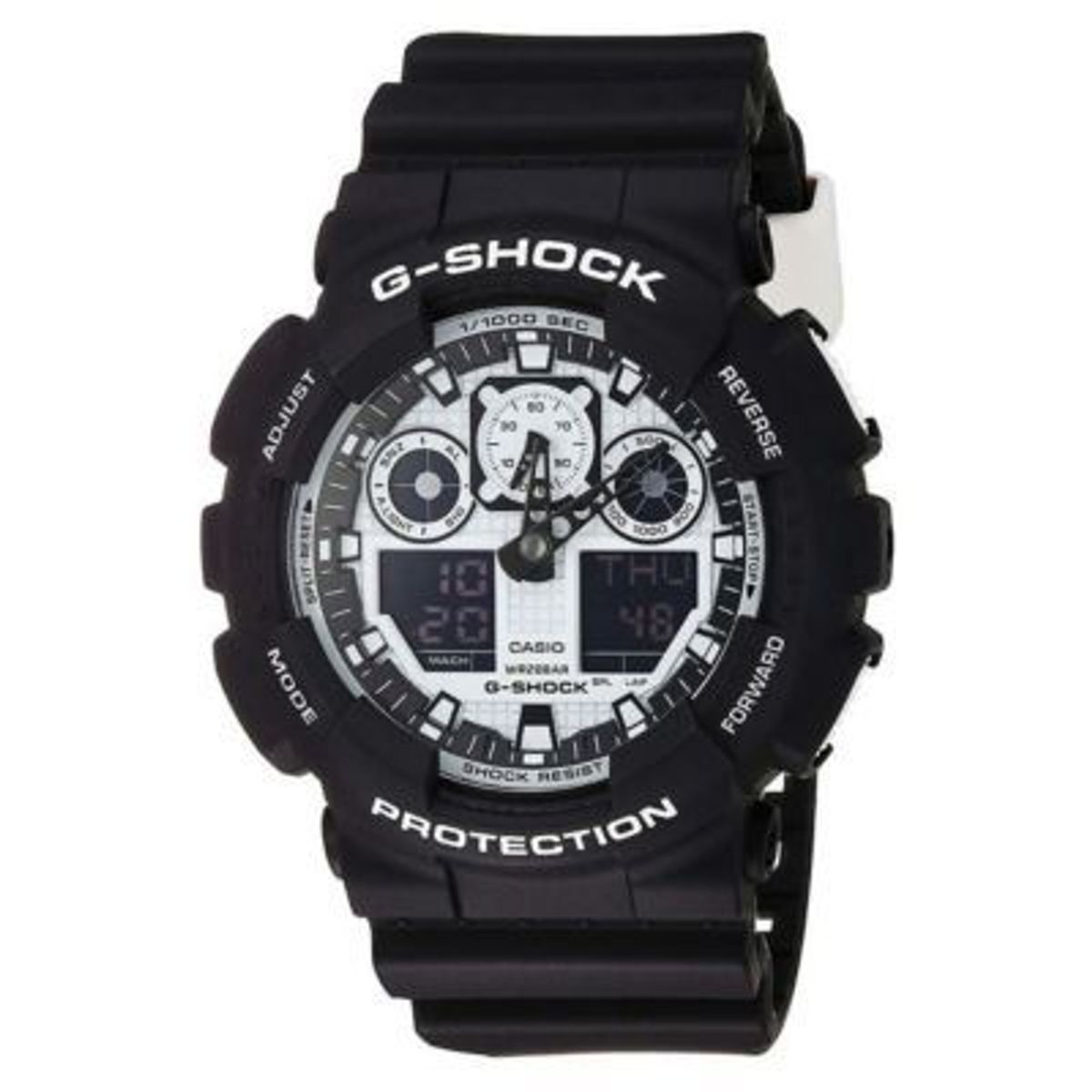 G-SHOCK - Reloj de Resina G-Shock GA-100BW-1A Negro