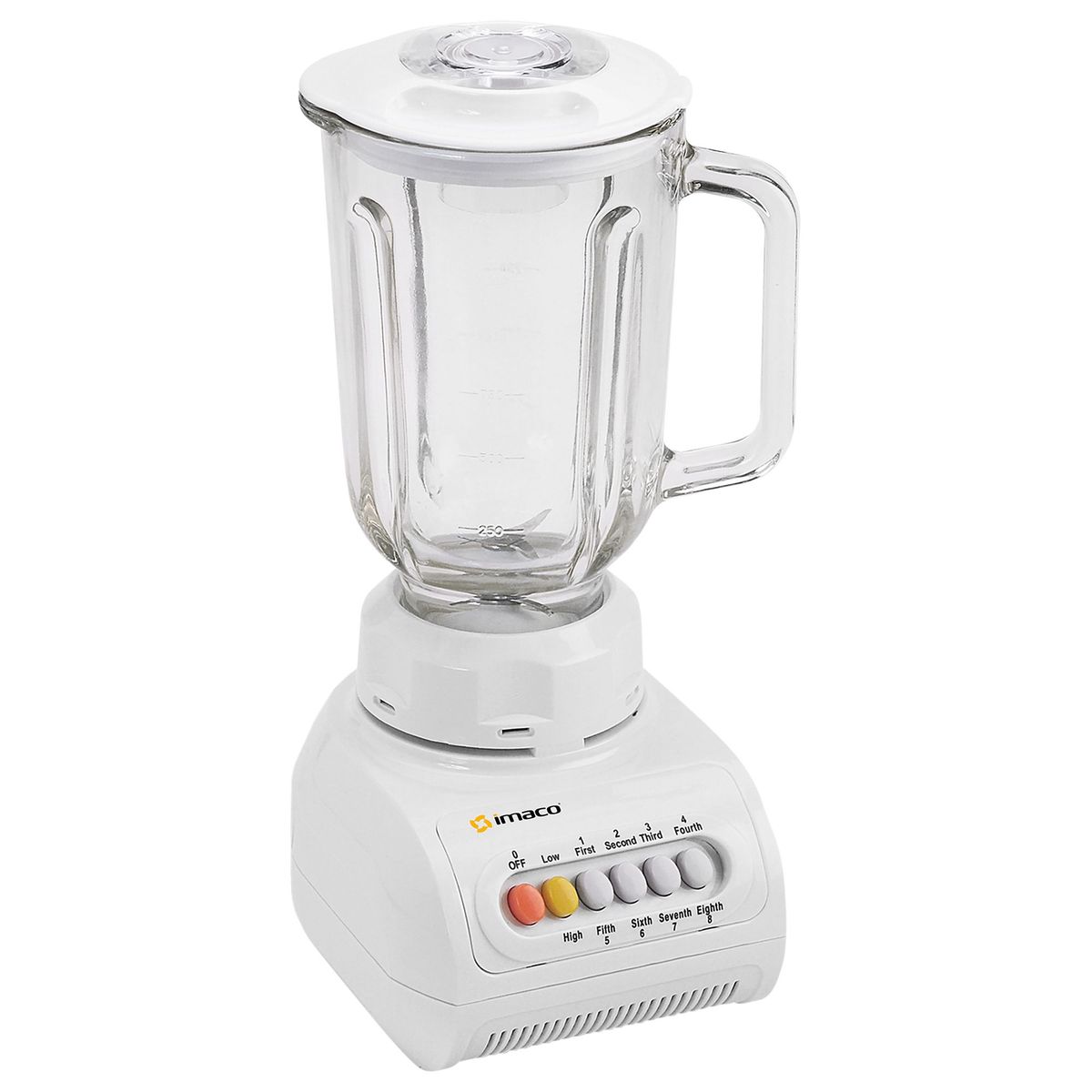 IMACO - Licuadora v/vidrio 1.5 litros 8 vel 350w bl888v imaco