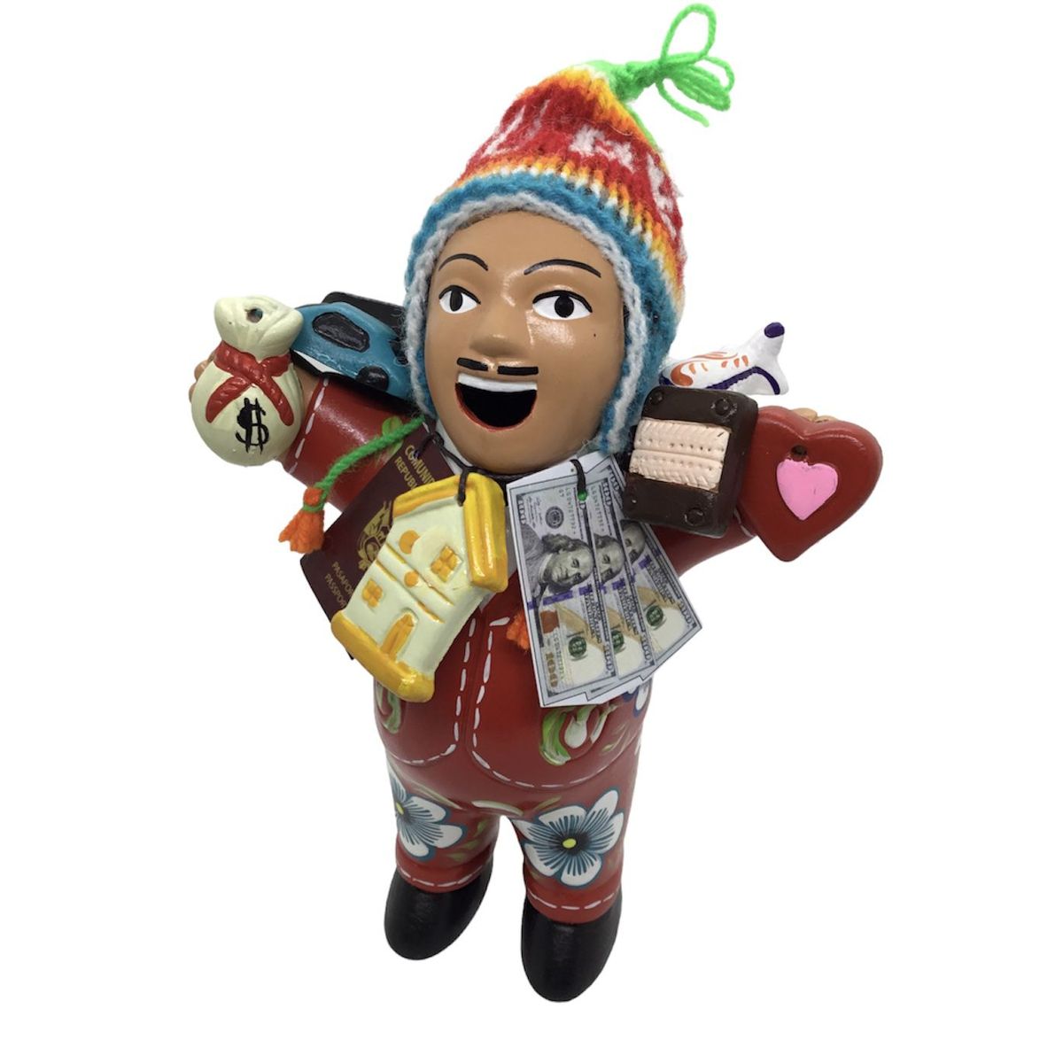 PERU - Adorno Decorativo ekeko de la abundancia 18 cm