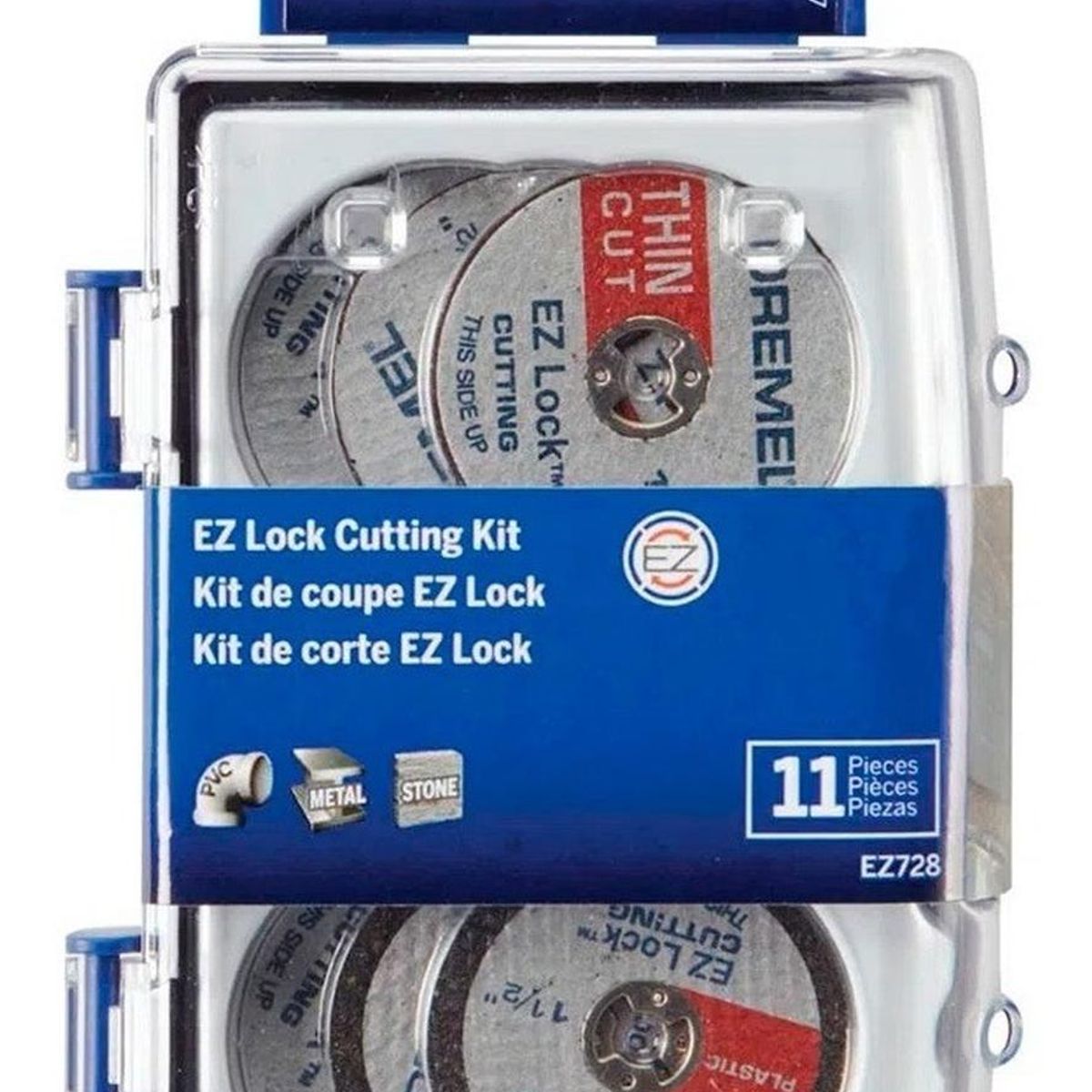 DREMEL - Kit 11 Accesorios Discos EZ Cortar Dremel 728