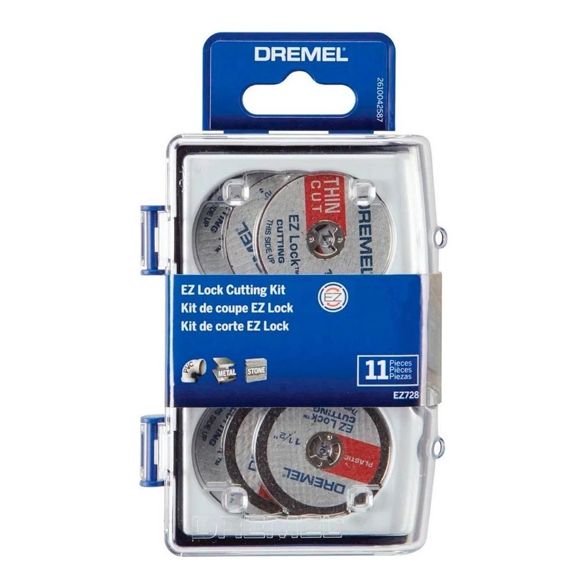 DREMEL - Kit 11 Accesorios Discos EZ Cortar Dremel 728