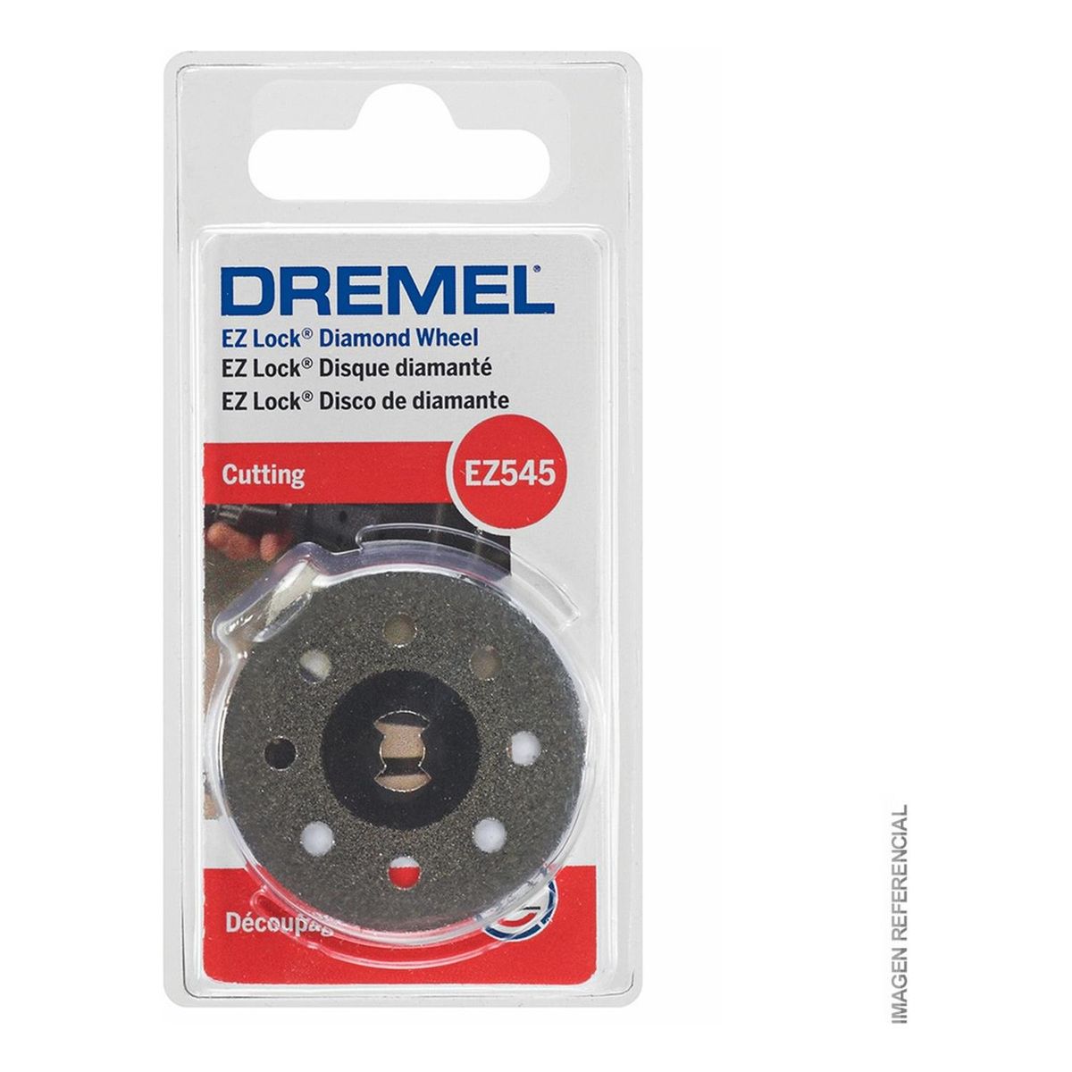 DREMEL - Disco de Corte Diamantado 1-1/2" - Ez Lock Dremel EZ545