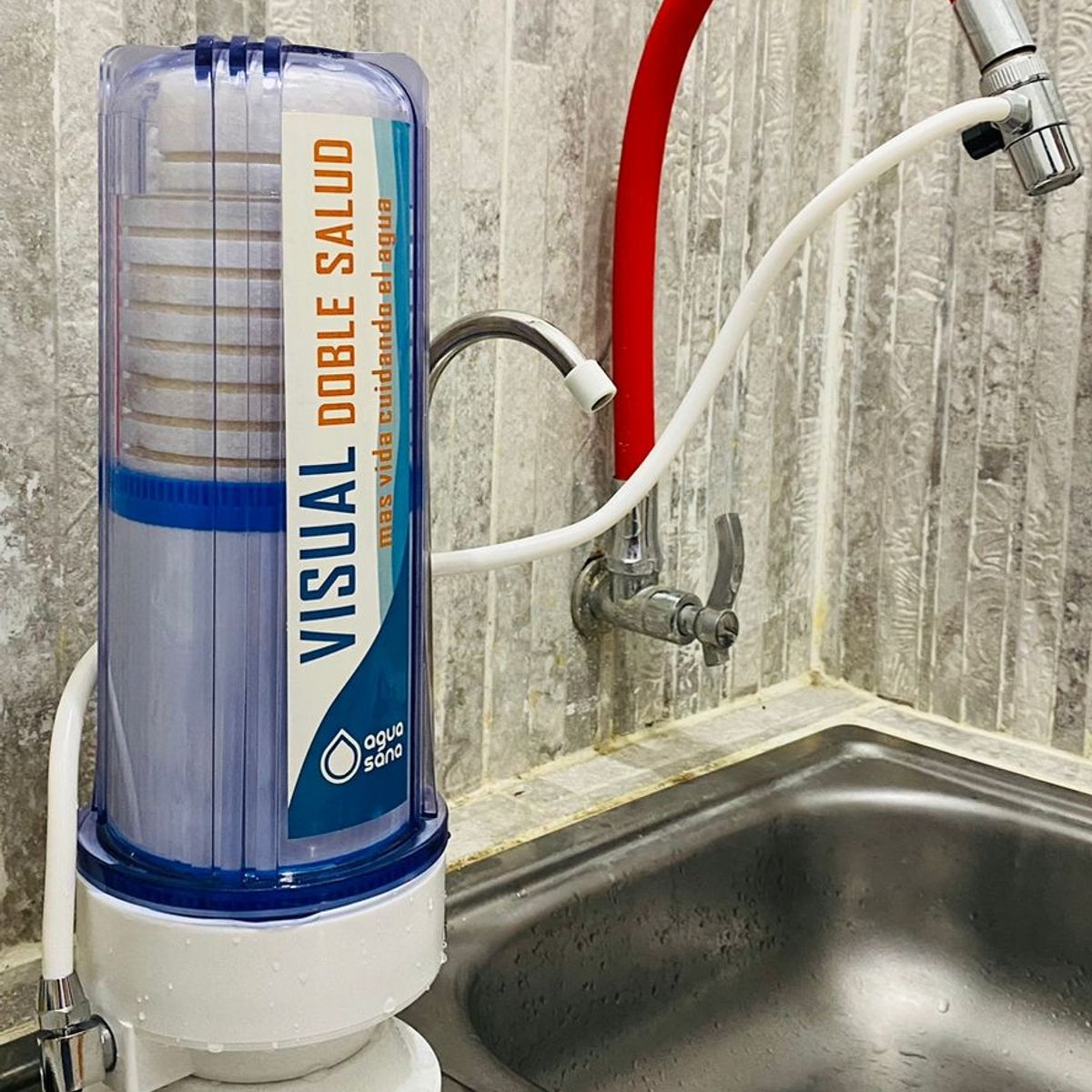 AGUA SANA - Repuesto Visual Doble Salud  /  Eliminación de bacterias