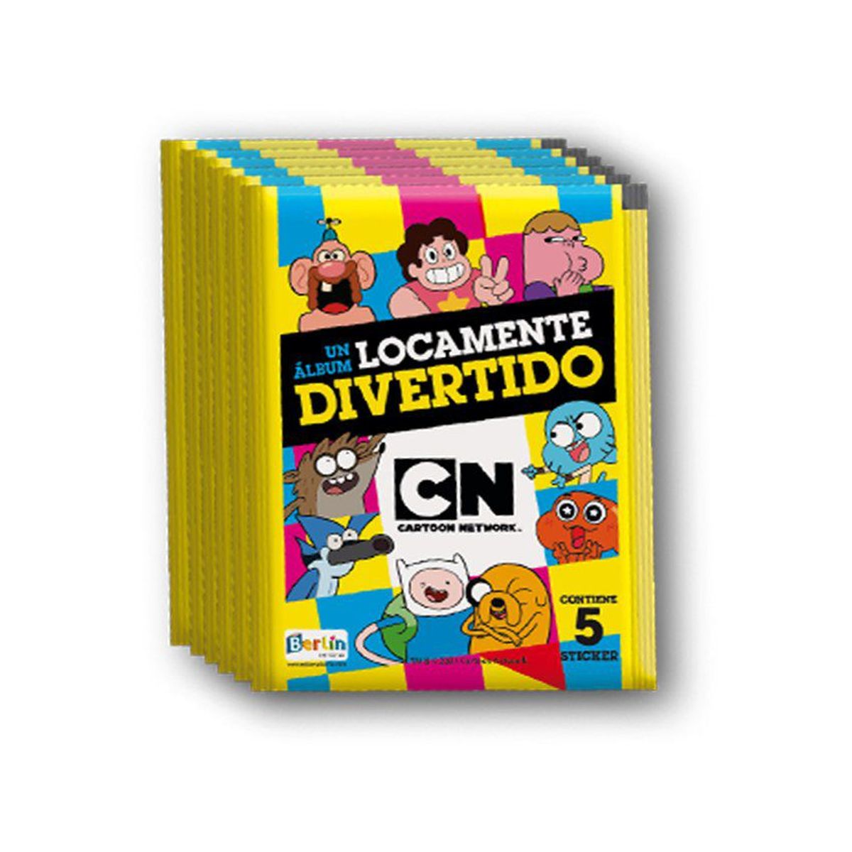 EDITORIAL BERLIN - 50 SOBRES LOCAMENTE DIVERTIDO - CARTOON NETWORK
