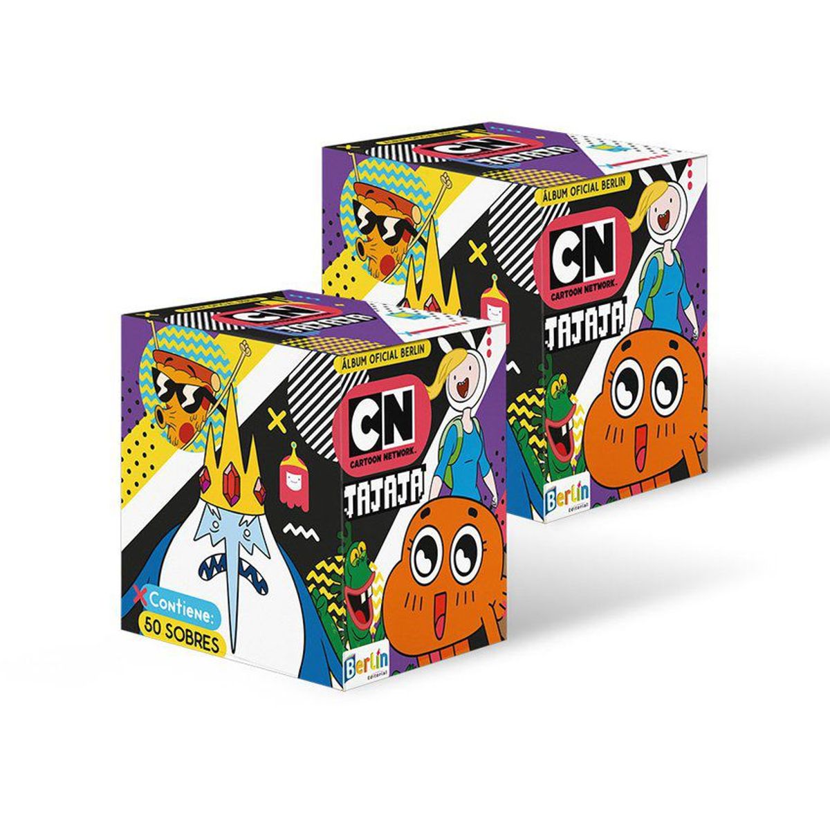 EDITORIAL BERLIN - Cartoon Network 2022, 2 Cajitas (100 Sobres)