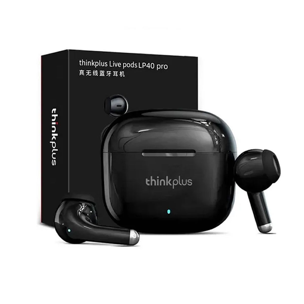 LENOVO - Audífonos Inalámbricos Lenovo Thinkplus Lp40 Pro Negro Bt 5.3
