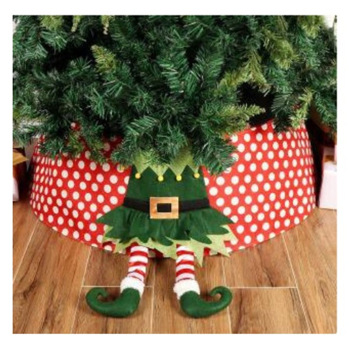 GENERICO - Falda de Árbol de Navidad de Muñeco de Nieve de 77 cm