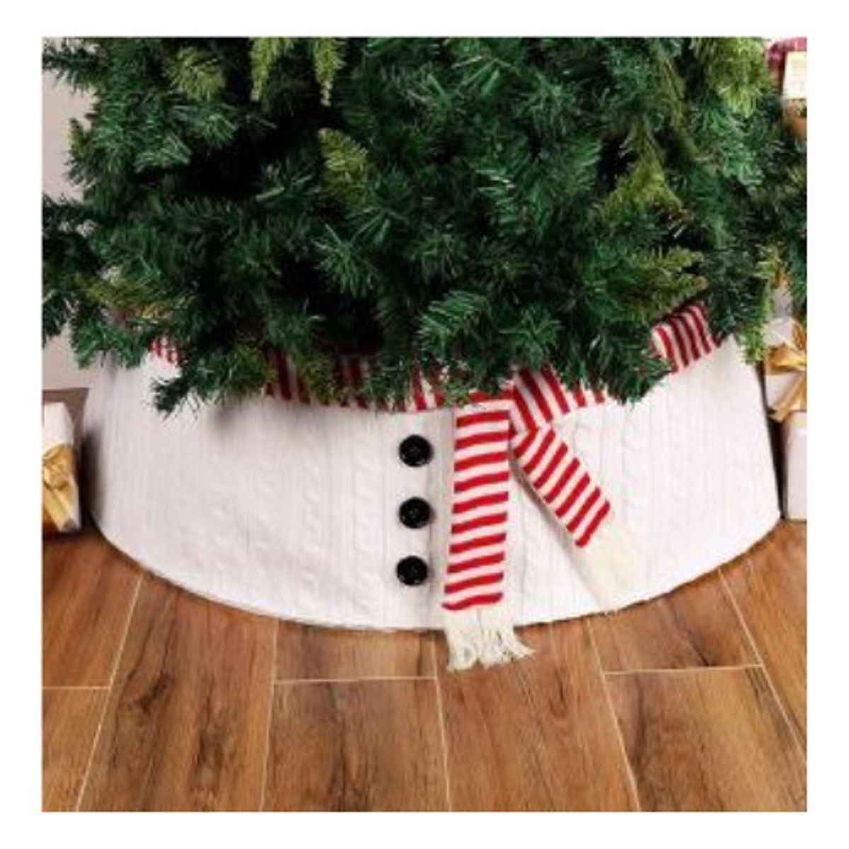 GENERICO - Falda de Árbol de Navidad de Duende de 77 cm