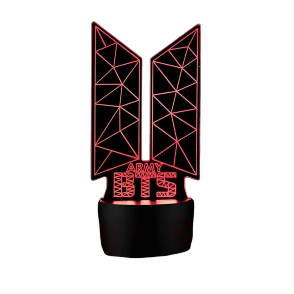 MEGAOFFICE - LAMPARA LED BTS ARMY
