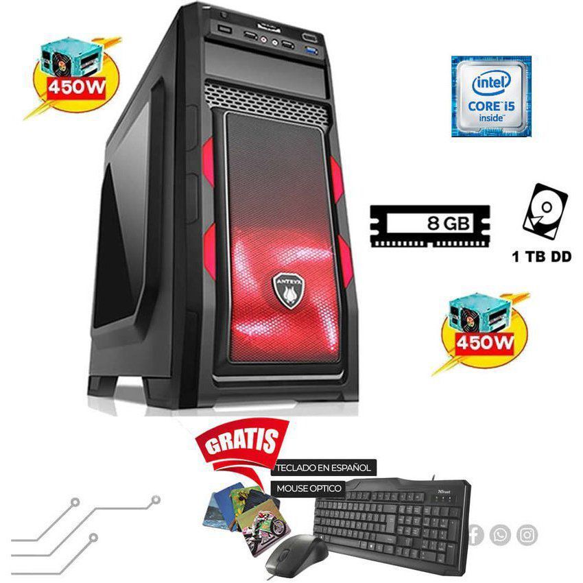 Pc computadora intel core i5 3.2 ghz ram 8gb disco 1tb .