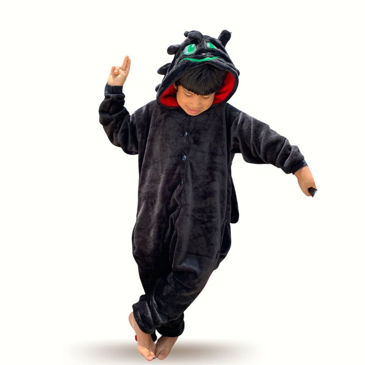 GENERICO - Pijama Chimuelo Niños Como Entrena a tu Dragon