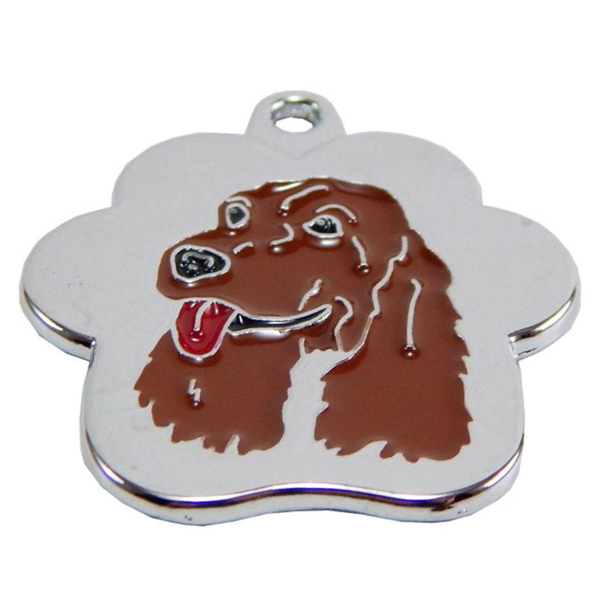 CAT OH - Placa de identificación para perros - Cocker rainbow