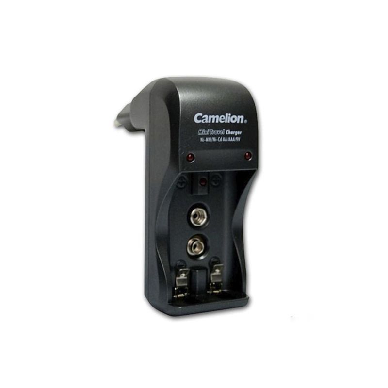 CAMELION - Cargador Camelion para 2 Pilas Aa, Aaa Y 1 De 9v