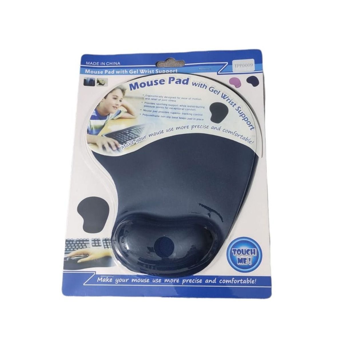 GENERICO - Mouse Pad Base Escritorio Con Almohadilla En Gel Alta Calidad